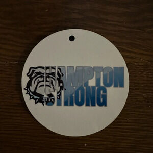 Customized One sided sublimation Christmas ornament